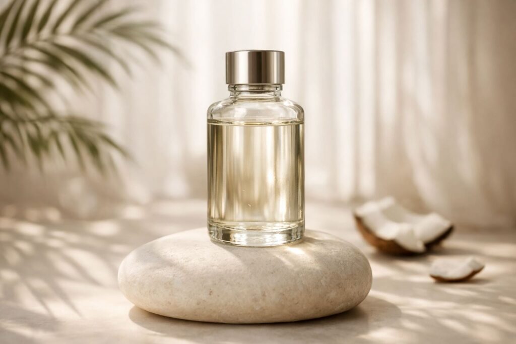 coconut oil massage oil